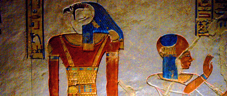 ARTWORK IN THE TOMB OF RAMSES III