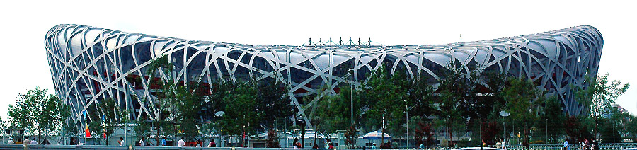 THE BIRDSNEST OLYMPIC STADIUM