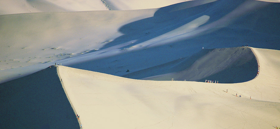SAND DUNES OF THE GOBI DESERT