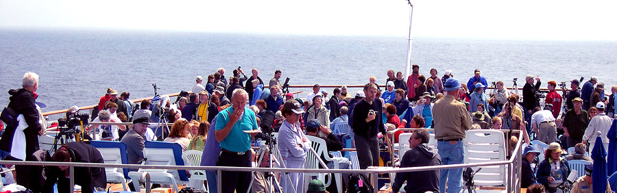SETTING UP TELESCOPES NEAR THE ISLE OF RHODES