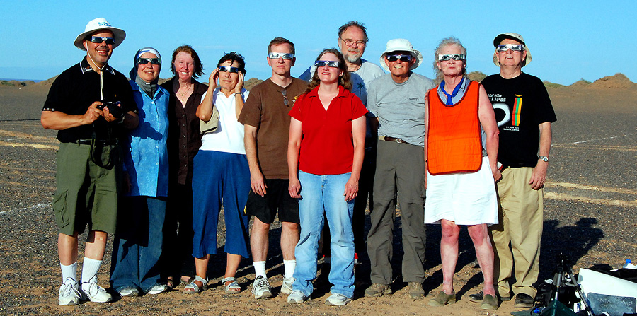 VIEWING THE 2008 TOTAL ECLIPSE IN THE GOBI DESERT