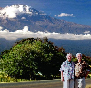 At Mt. Kilimanjaro in Tanzania