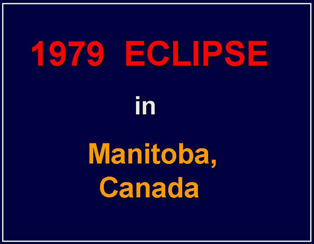Eclipse 1979 - A02 - Slide11A - Title