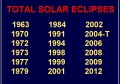 Eclipse 0000 - Slide03 - Eclipse List