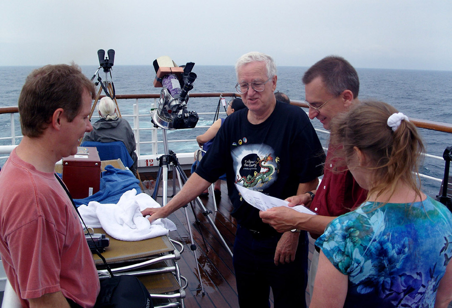 Eclipse 2009 - DSC_4024 - Setting Up On Deck 2