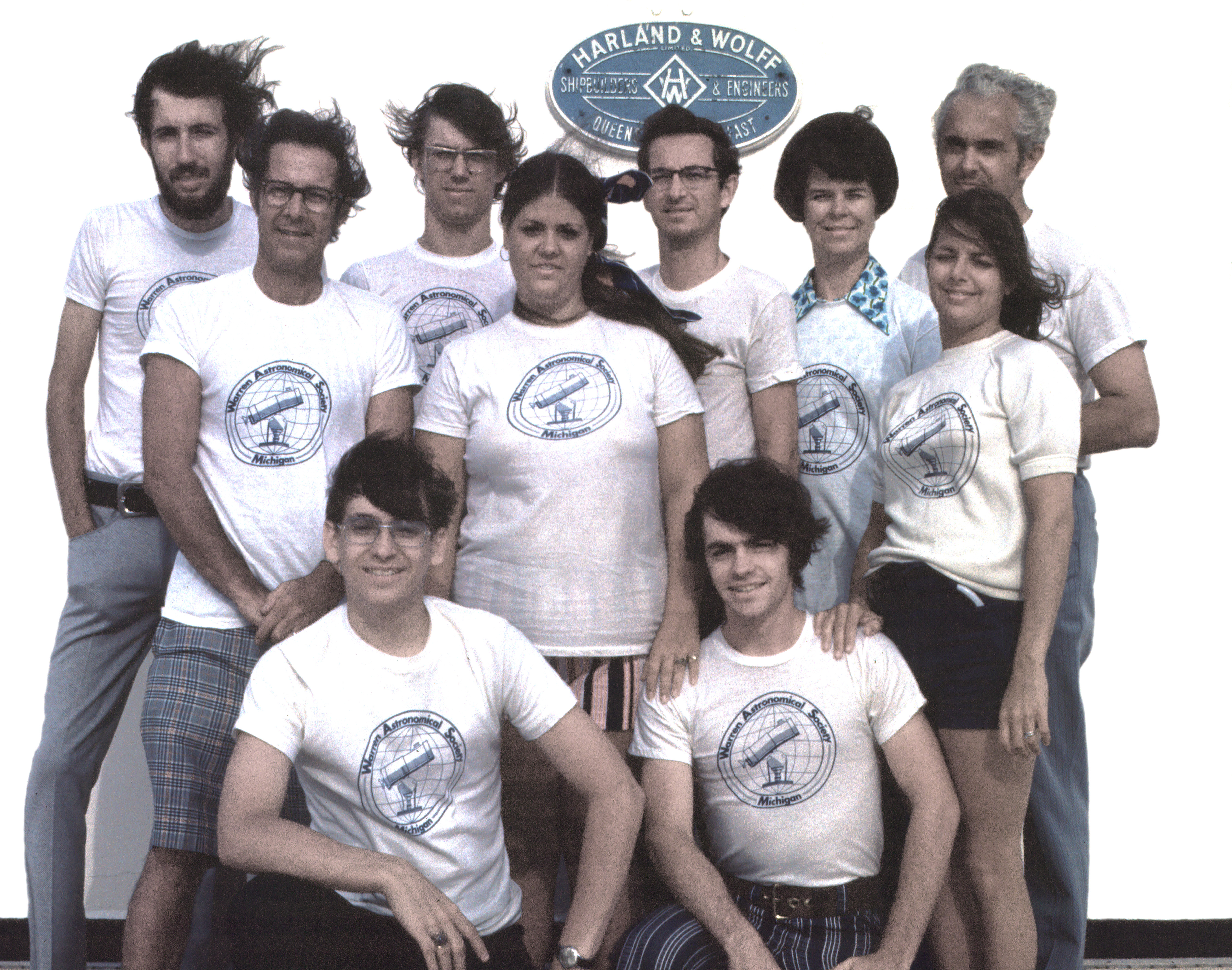 Eclipse 1973 - D72-WAS Group on Canberra - 1973