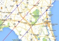Eclipse 1970 - B10-Path over Northern Florida