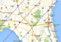 Eclipse 1970 - B10-Path over Northern Florida
