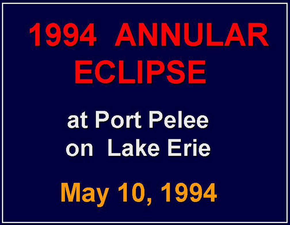 Eclipse 1994 - A00 - Title - Annular