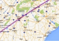 Eclipse 1984 - A06 - Path thru Georgia and Carolinas