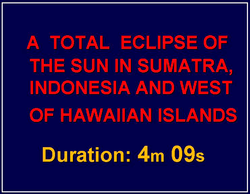 Eclipse 2016 - A06-Duration