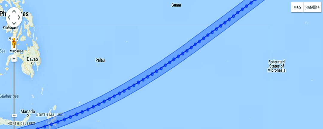 Eclipse 2016 - A10-Detailed Path for Middle Third