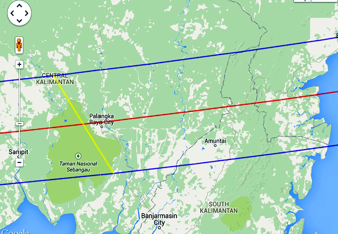 Eclipse 2016 - A16-Closeup Map of Eastern Indonesia