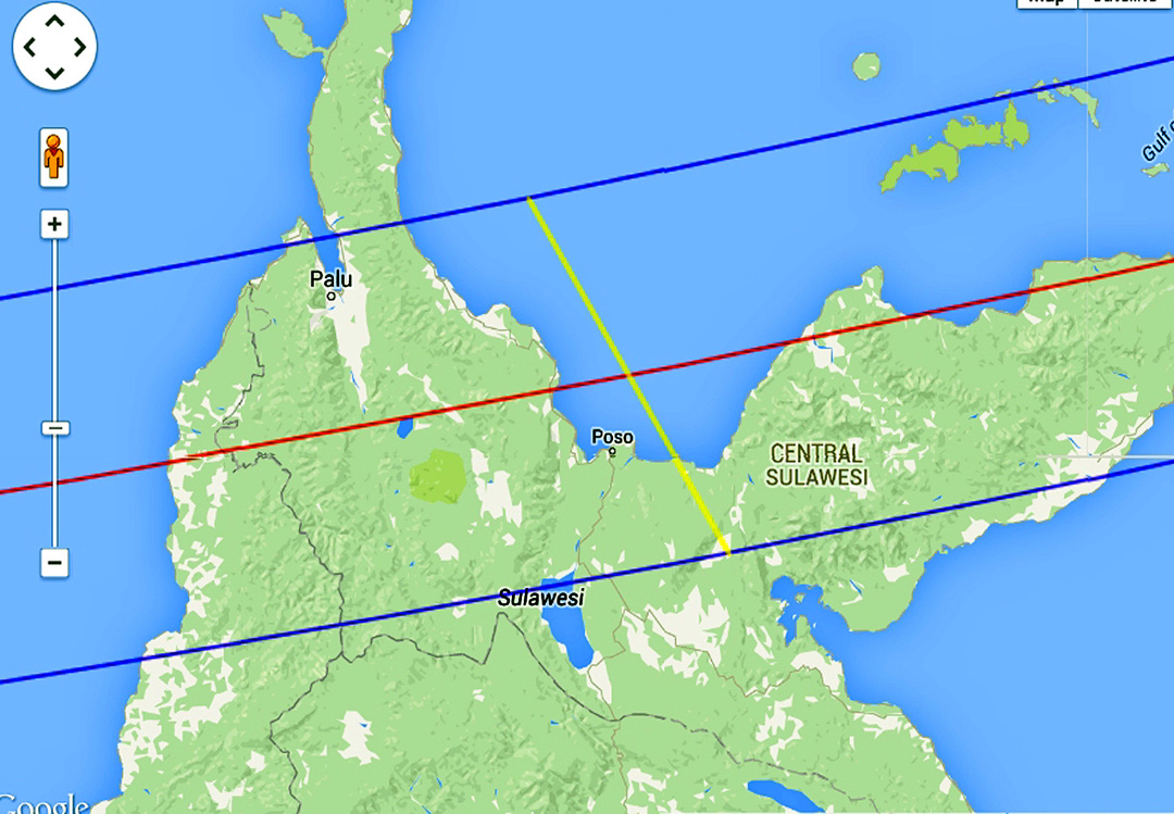 Eclipse 2016 - A24-Closeup Map of Sulawesi