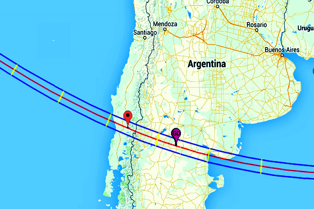 Eclipse 2020 - D06-Map of Path