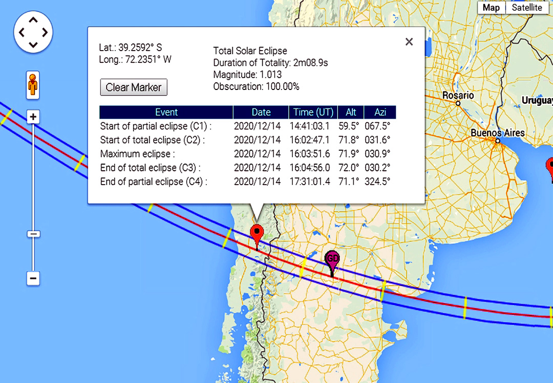 Eclipse 2020 - D16-Map and Circumstances