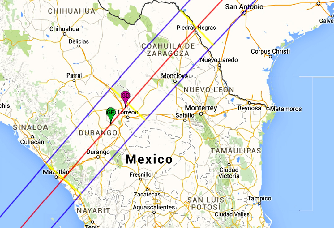 Eclipse 2024 - E04-Path through Mexico