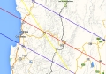 Eclipse 2019 - C10-Detailed Map of the Coast of Chile