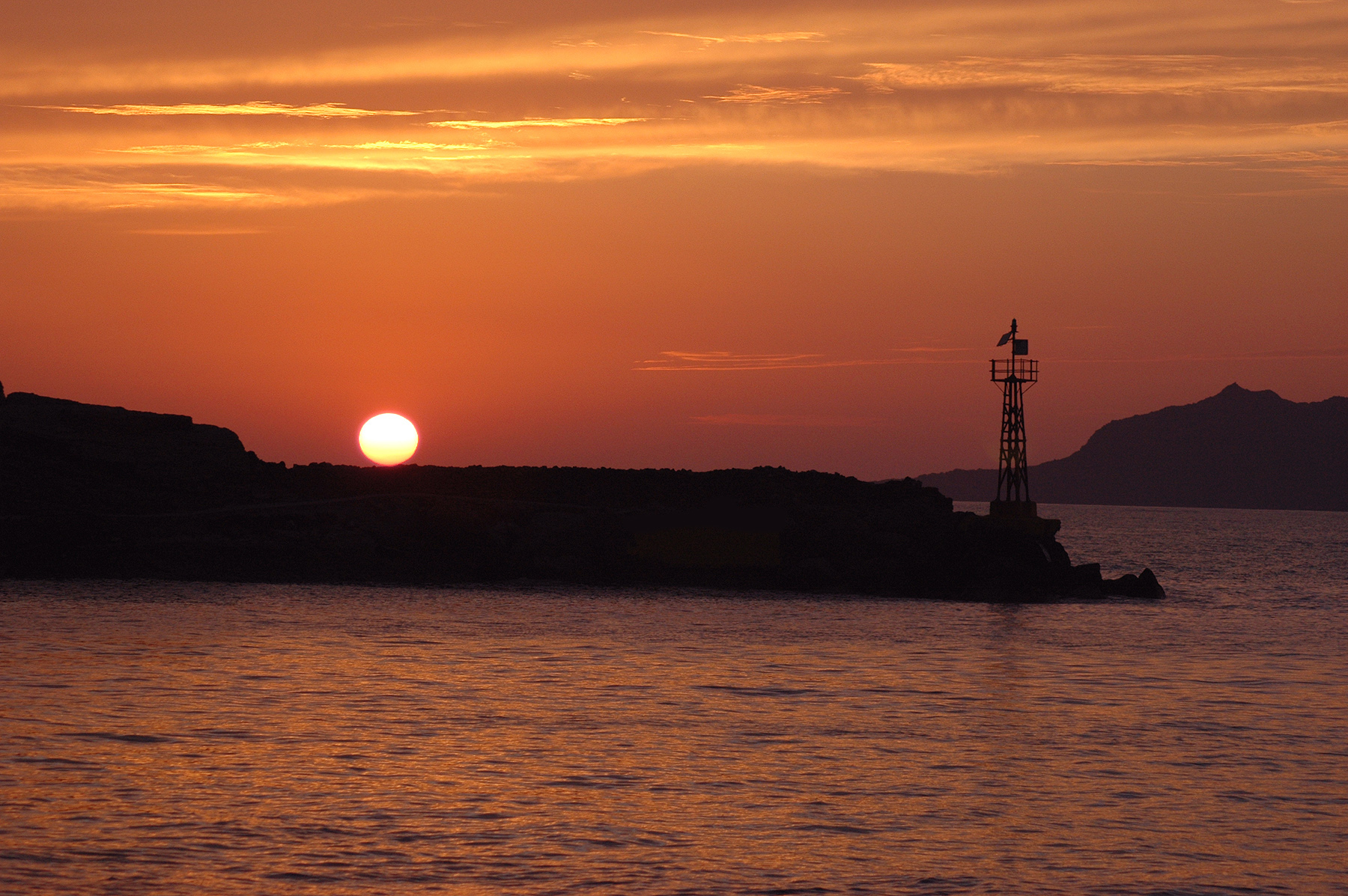 Eclipse 2006 - A54 - Greek Isles - Setting Sun