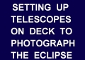 Eclipse 2006 - A58 - Title - Setting up Scopes