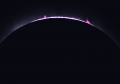 Eclipse 2006 - A72 - Eclipse - Prominences at Start