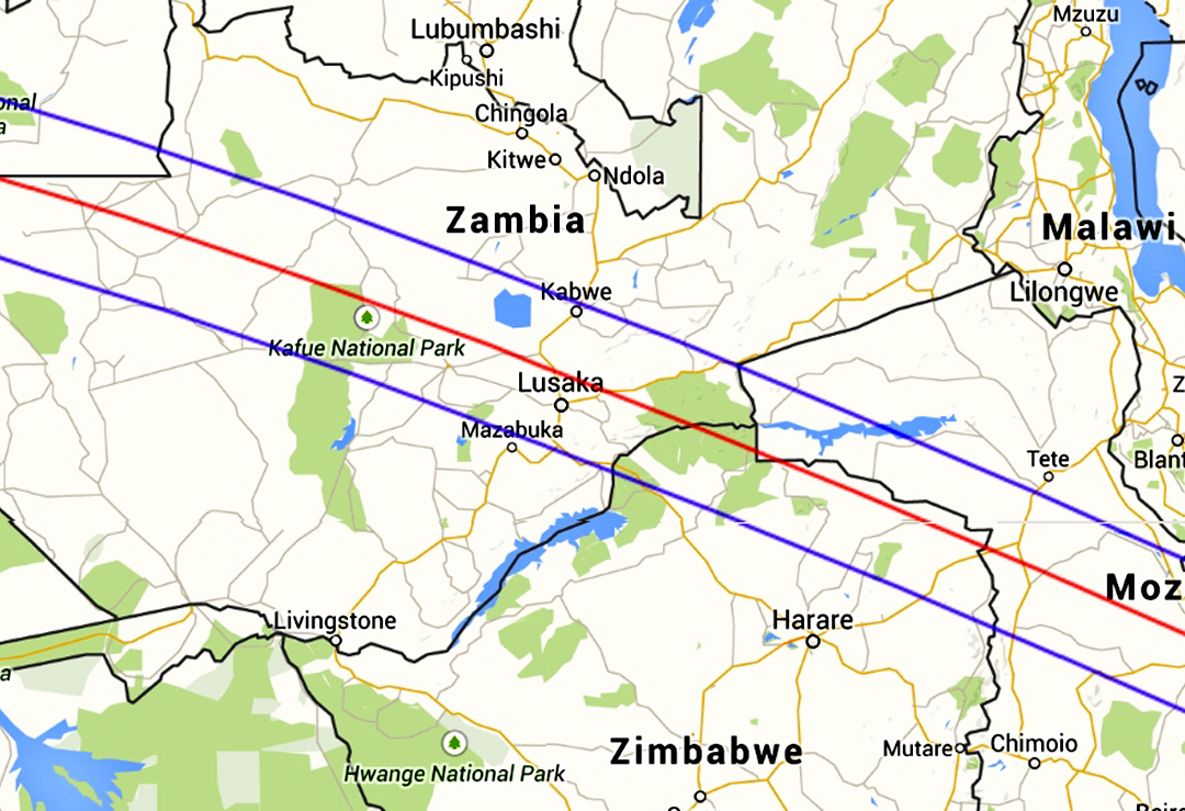 Eclipse 2001 - A06 - Path over Zambia