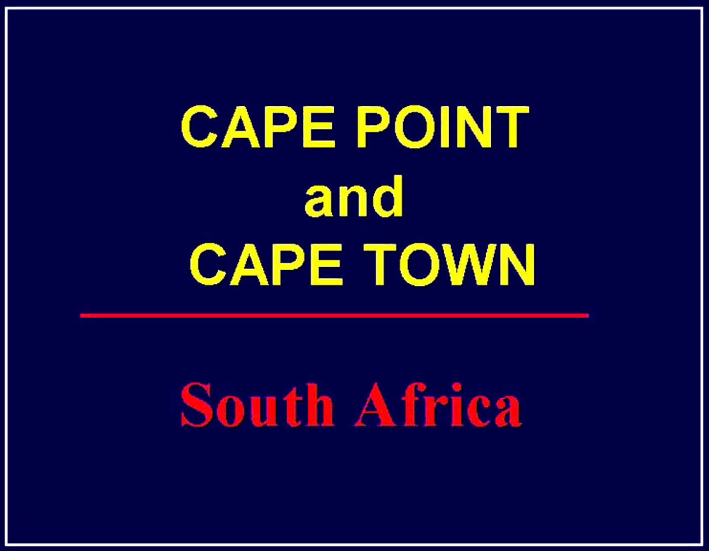 Eclipse 2001 - A20 - Title - Cape Point and Capetown