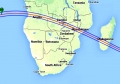 Eclipse 2001 - A04 - Path over Southern Africa