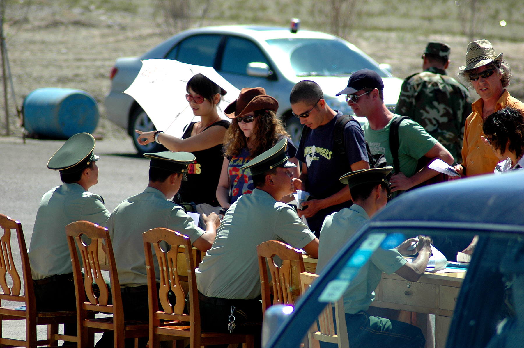 Eclipse 2008 - A42 - Chinese Border Control Near Mongolia