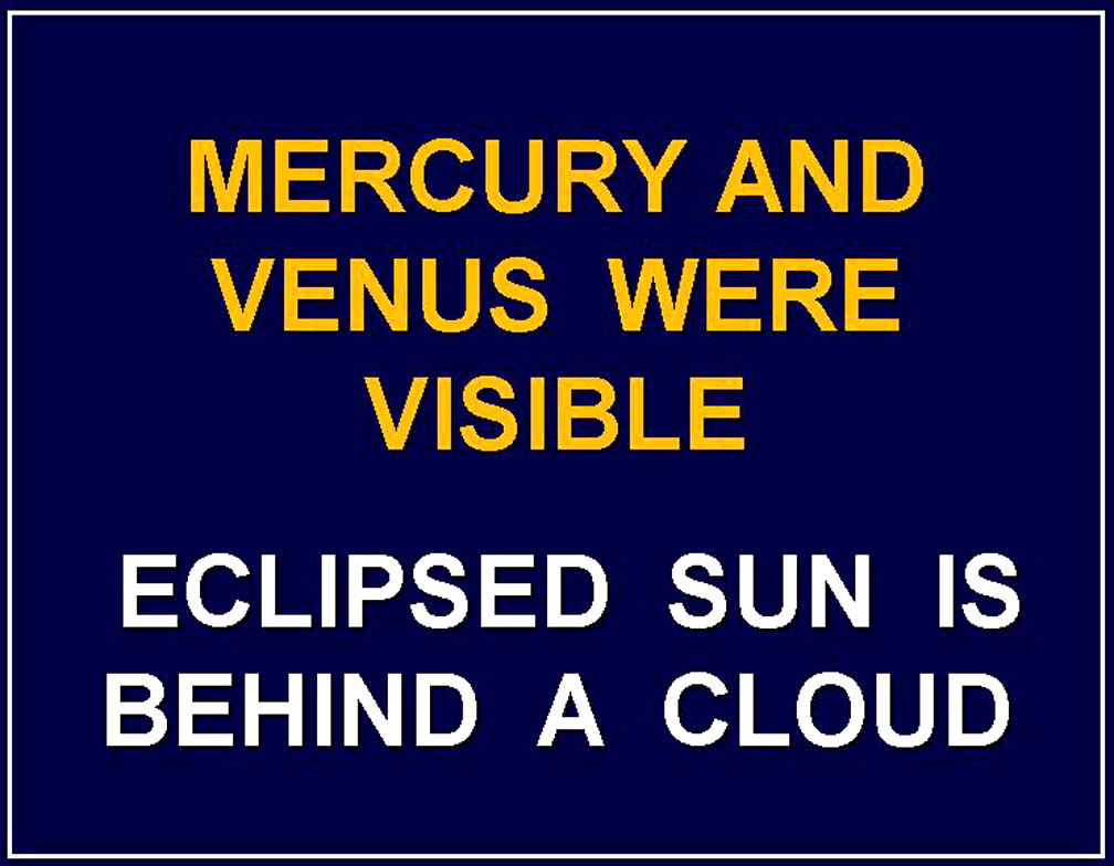 Eclipse 2008 - A75 - Title - Mercury and Venus Visible