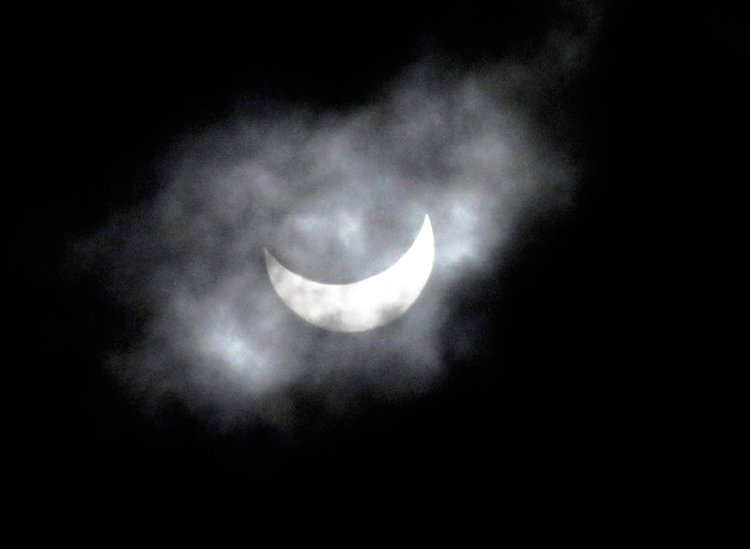 Eclipse 2009 - A46 - Partial Eclipse - Our Only View