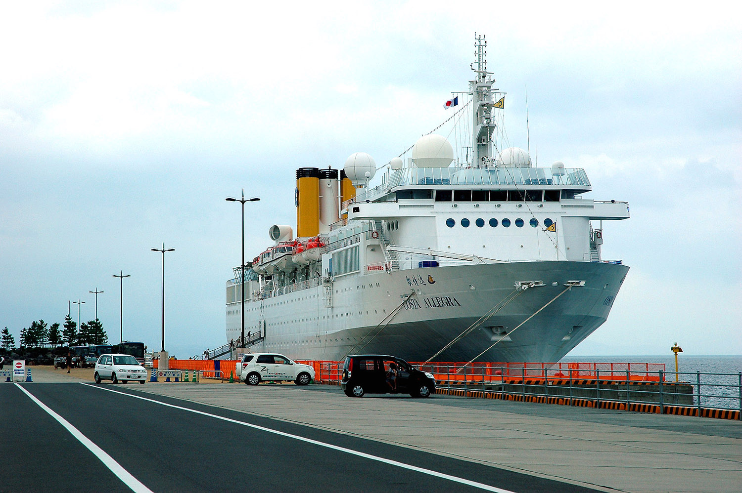 Eclipse 2009 - A74 - Costa Allegra Cruiseship