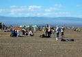 Eclipse 2008 - A58 - Telescope Setups at the Gobi Viewing Site