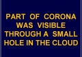 Eclipse 2008 - A73 - Title - Corona Visible