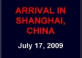 Eclipse 2009 - A12 - Title - Arrival in Shanghai