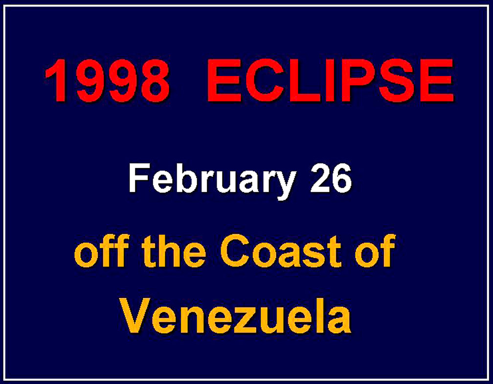 Eclipse 1998 - A00 - Title Slide 1998
