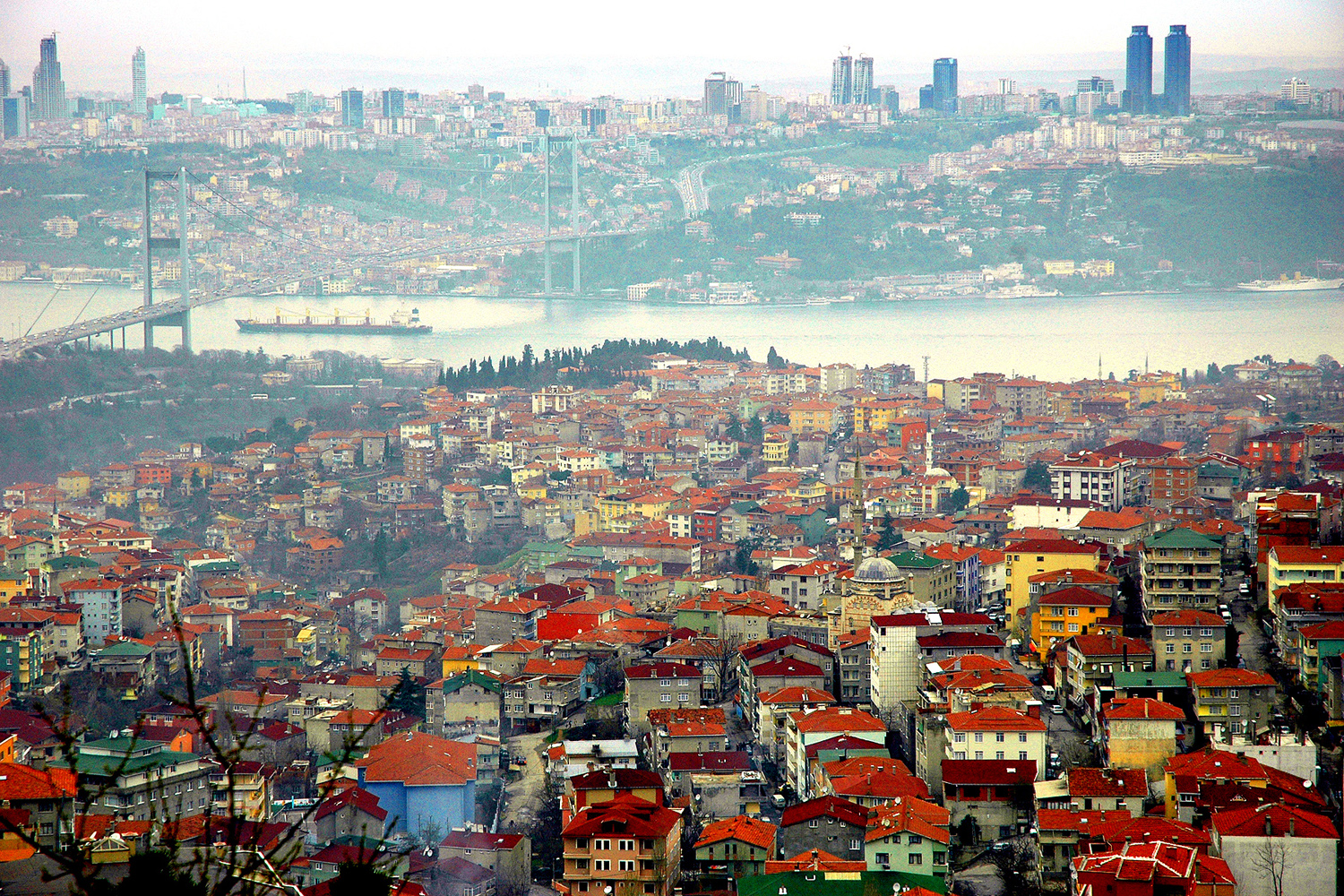 Eclipse 1999 - A12 - Overview of Istanbul