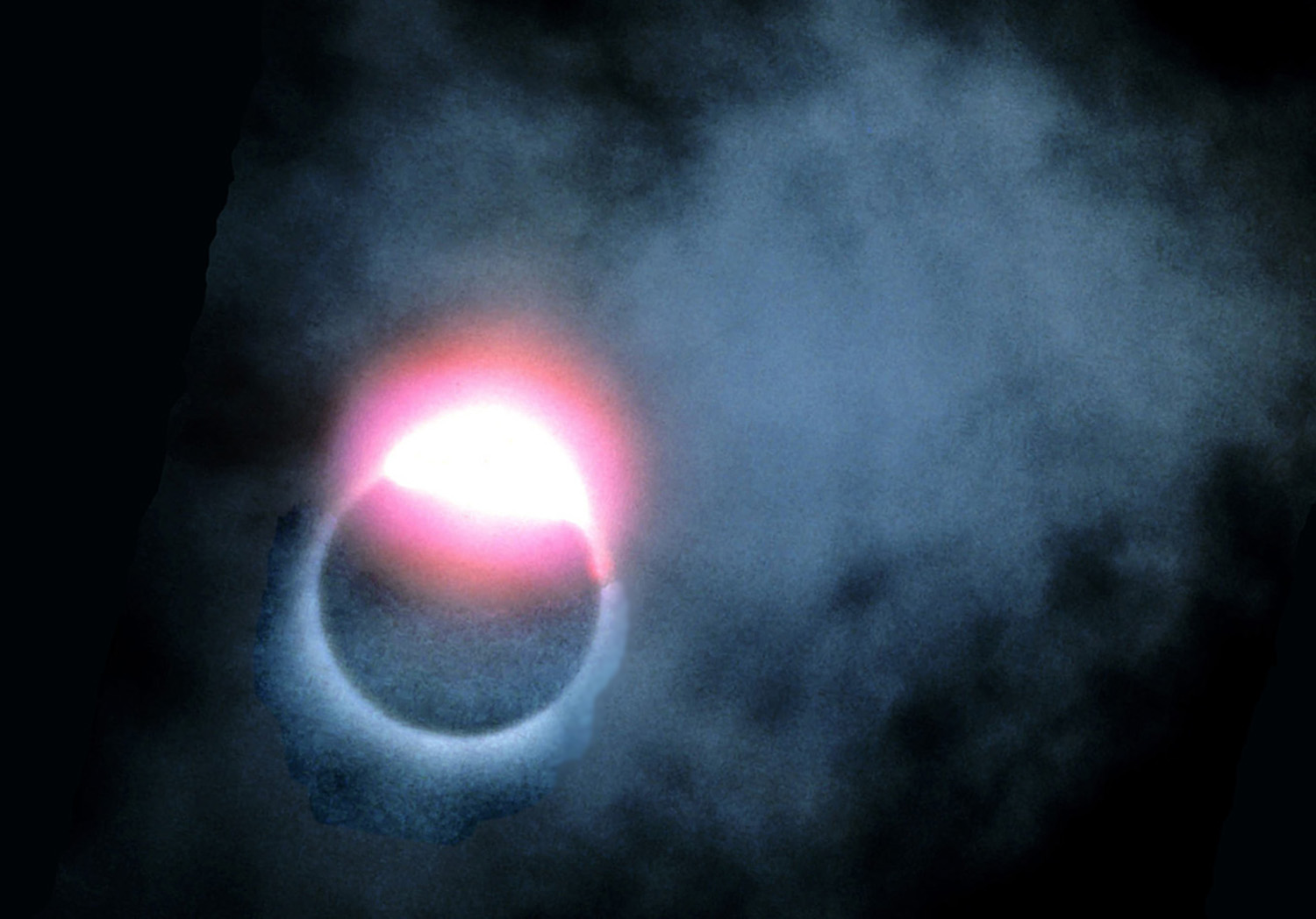 Eclipse 1977 - A42 - Diamond Ring and Clouds