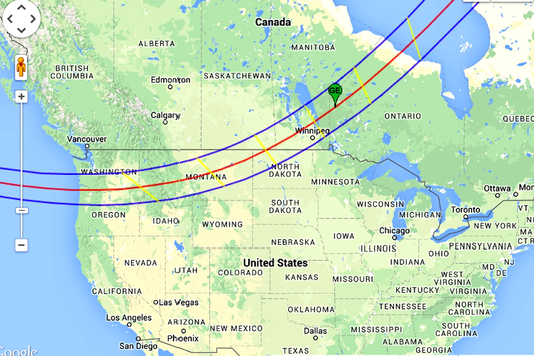 Eclipse 1979 - A02 - Path across the USA and Canada