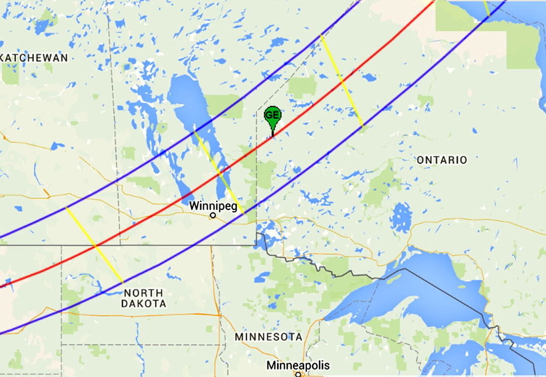 Eclipse 1979 - A04 - Path across Manitoba