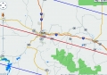 Eclipse 2017 - A32 - Path of Totality over Casper Wyoming