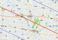 Eclipse 2017 - A52 - Path of Totality over Columbia Missouri