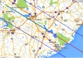 Eclipse 2017 - A86 - Path of Totality over Columbia and Charleston South Carolina